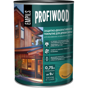 Защит-декор. покрытие для древ. PROFIWOOD рябина 2.5л / 2.3кг