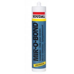 Клей силик д/зеркал "Soudal" Mirobond 310 мл